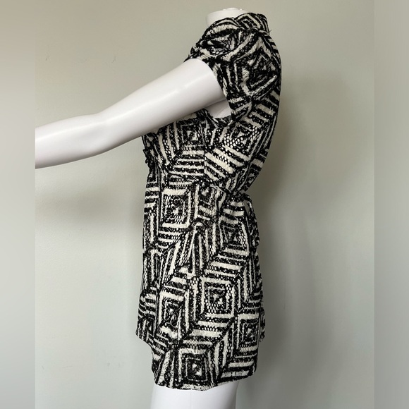 Heart Soul - Womens Y2K Black/White Top Sz MD - Picture 5 of 8